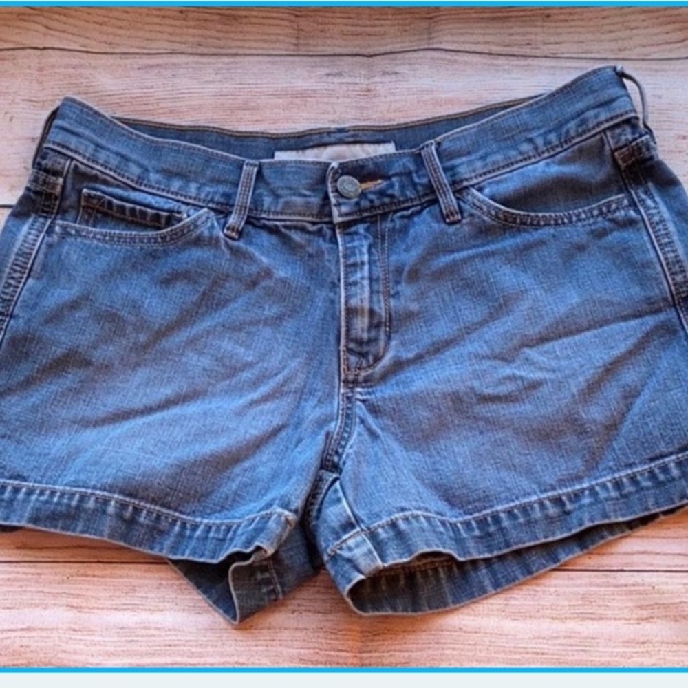 Blue Denim Shorts